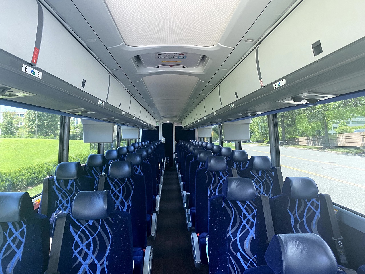 Motor Coach OC-19 J4500 Inside View