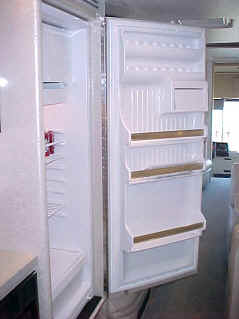 Refridgerator in Galley Area